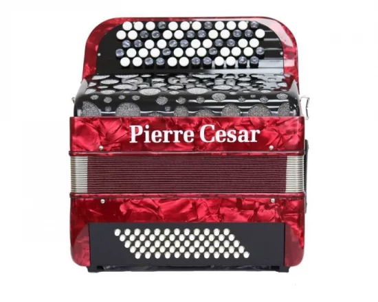 Pierre Cesar PCB-5060 RDP баян 34/60 цвет красный перламутр